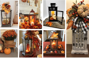 obyčejnou lucernu jsme proměnili v krásnou podzimní dekoraci: 20+ inspirací, jak na to!