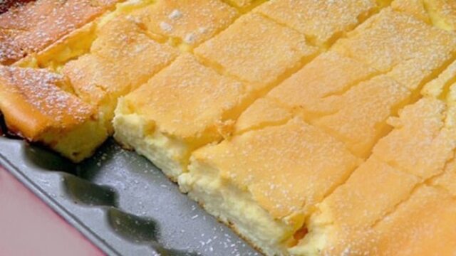 fantastický tvarohový zákusek podle toho nejjednoduššího receptu!