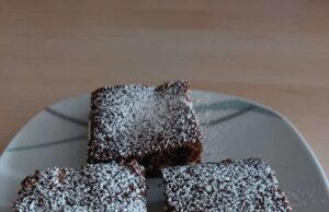 rychlý domácí tvarohovo-kakaový koláč od paní růženy