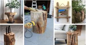 obyčejné dřevo, jako nedílná součást domácnosti: 20+ skvělých inspirací pro vás!