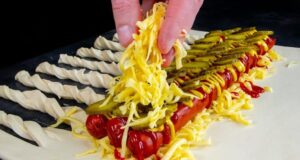 jednoduchý recept na gigantický hot-dog