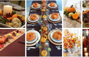 jednoduché podzimní nápady na váš stůl – vykouzlete si jednu z těchto dekorací!