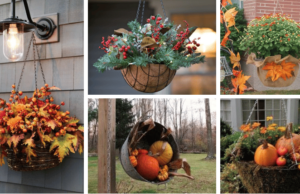 20+ inspirací na podzimní dekoraci, kterou si můžete pověsit!