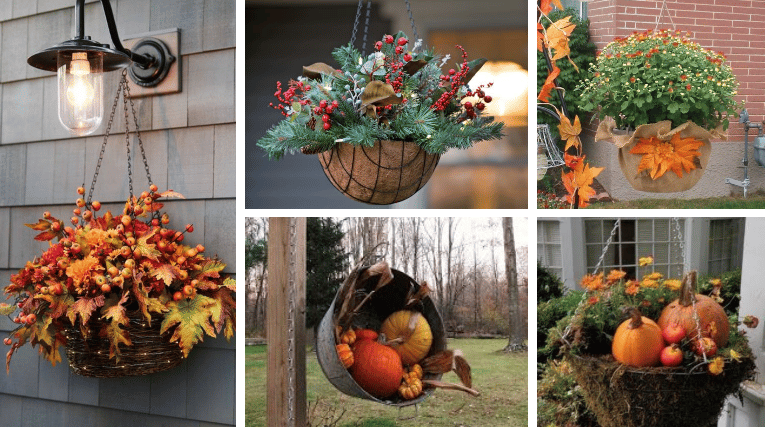 20+ inspirací na podzimní dekoraci, kterou si můžete pověsit!