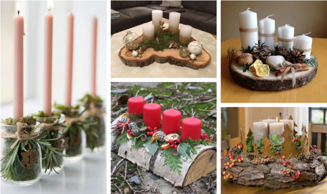 buďte připraveni včas na vánoce: 20+ inspirací na adventní dekorace!