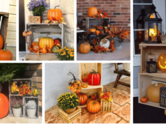 podzimní dekorace na poslední chvíli – využijte dřevěnou bedýnku!