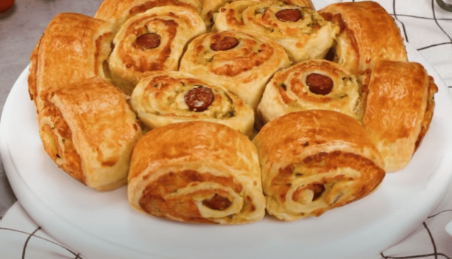 vynikající slané pohoštění pro přátele, připraveno téměř bez práce!