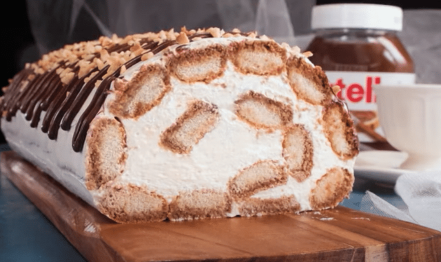 jednoduchý recept na luxusní krémovou roládu s nutellou jednoduchý recept na luxusní krémovou roládu s nutellou