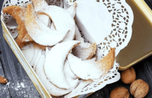 jednoduché vánoční sušenky s vlašskými ořechy