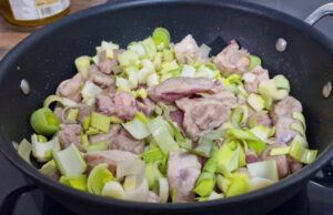 Vepřové maso s pórkem - rychlý a chutný oběd