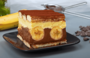 banánový dort, jako z cukrárny – vyzkoušejte tuto skvělou dobrotu!