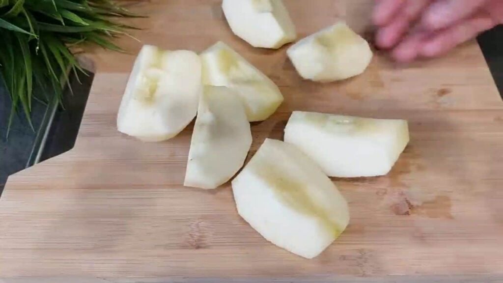 Mini rohlíčky naplněné jablečnou směsí