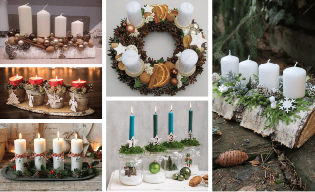buďte připraveni na první adventní neděli: 20+ krásných svíčkových inspirací buďte připraveni na první adventní neděli: 20+ krásných svíčkových inspirací