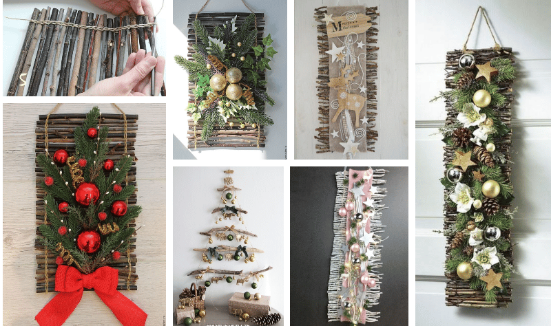 jednoduchá vánoční dekorace, na kterou vám postačí drobné klacíky a trocha té kreativity!