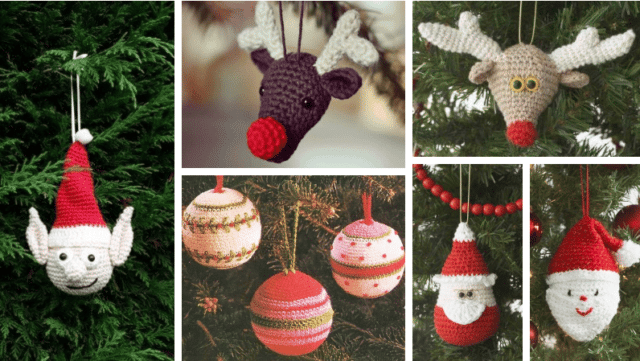 inspirace pro šikovné ručičky: vyčarujte si tyto pletené vánoční ozdoby!