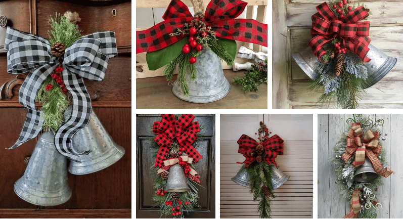vánoční zvon, jako součást naší zimní dekorace – inspirujte se!
