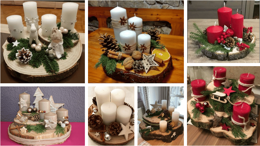 kouzelné adventní dekorace s přírodním základem – inspirujte se!