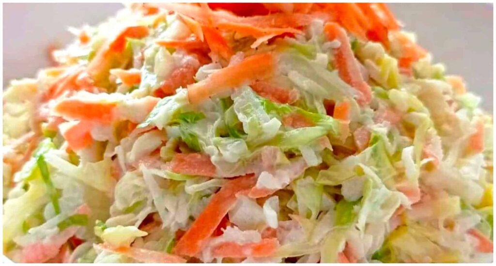 recept na domácí salát coleslaw