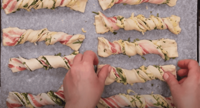 slané vrtule z listového těsta: inspirace na super chutný pokrm!