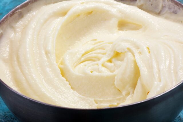 vanilkový krém do vánočního cukroví