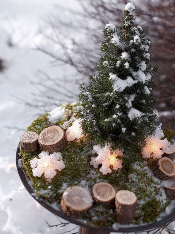 Krásná dekorace pro zimní terasu a zahradu: 50+nejkrásnějších dekorací které si ihned zamilujete!