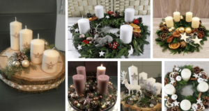 přehlídka těch nejkrásnějších adventních věnců – každý si vybere ten svůj!