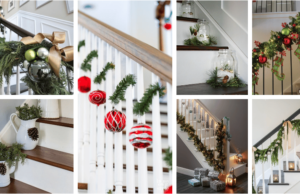 proměňte vaše schodiště ve vánoční skvost vašeho domova: 20+ krásných inspirací!