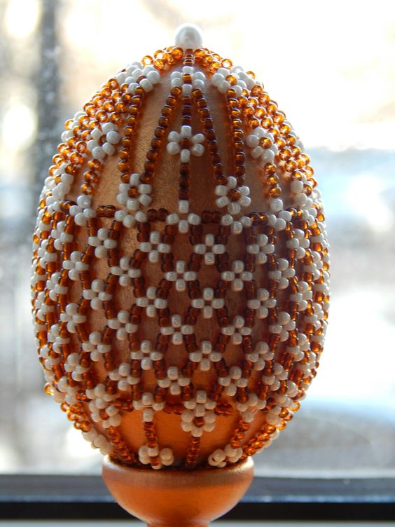 20+ nápadů na krásné velikonoční kraslice z korálku