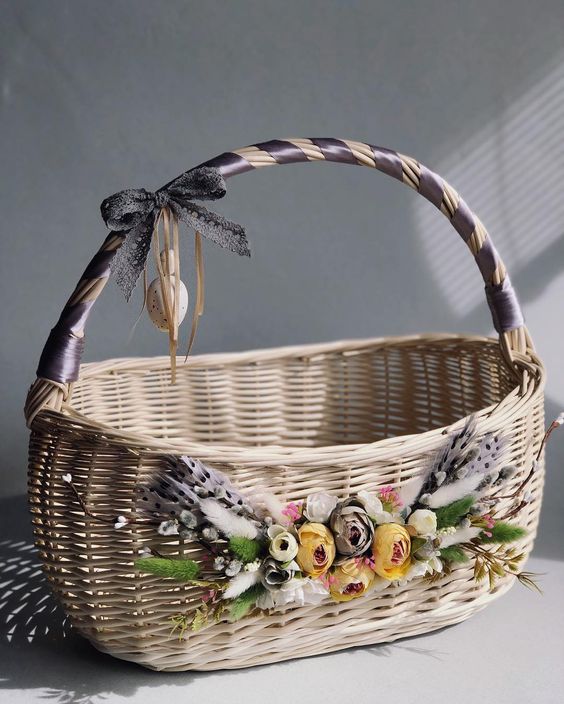 20+nápadu na krásně zdobené velikonoční košíky