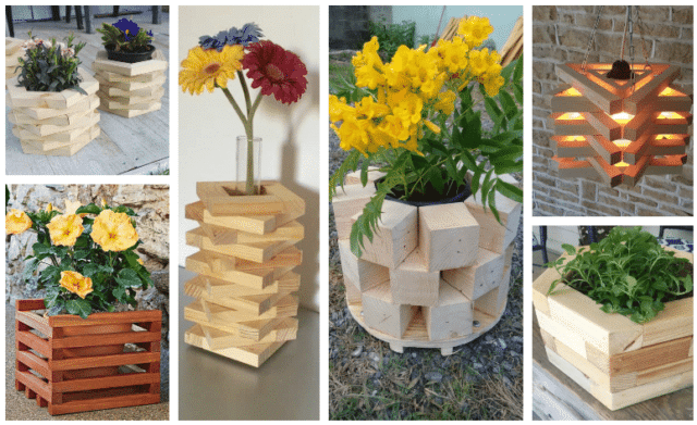 inspirace na tvoření: využijte odřezky a zbytky palivového dřeva!
