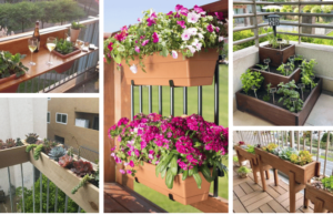 zkrášlete si váš balkon květinami: 20+ inspirací, jak na to!