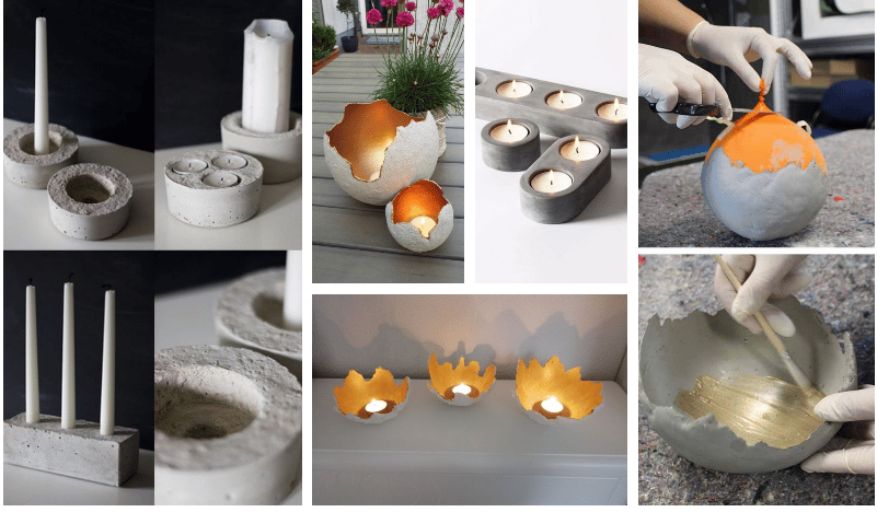 inspirace pro šikovné ručičky – vyrobte si takovýto originální svícen!