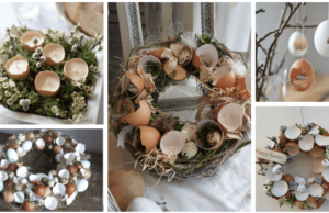 vaječné skořápky rozhodně nevyhazujte: 20+ nápadů na úžasné velikonoční dekorace!