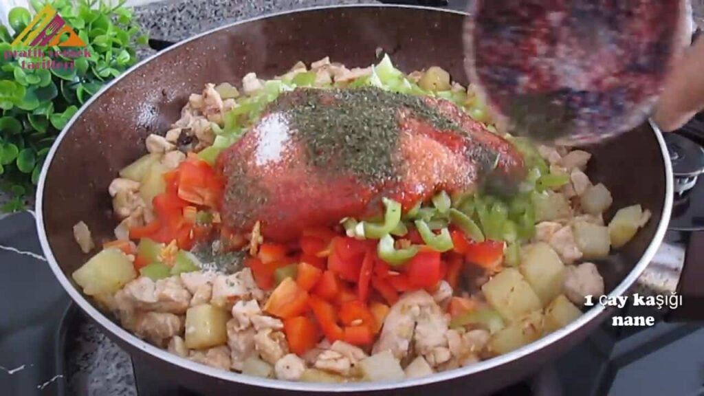Připravte si skvělý kuřecí kebab trochu jinak – zapečený kebab se zeleninou