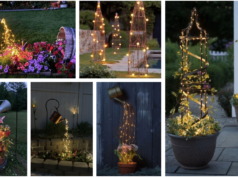 netradiční nápady, jak kouzelně rozzářit vaší zahradu: využijte světelné řetězy!
