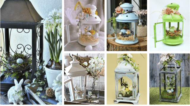 lucerna, jako krásná a elegantní ozdoba na velikonoční stůl – inspirujte se!