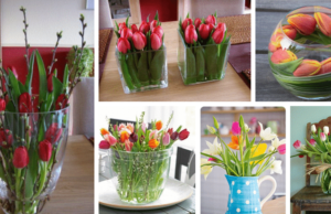 překrásné dekorace z tulipánů: vykouzlete si jeden z těchto krásných výtvorů!