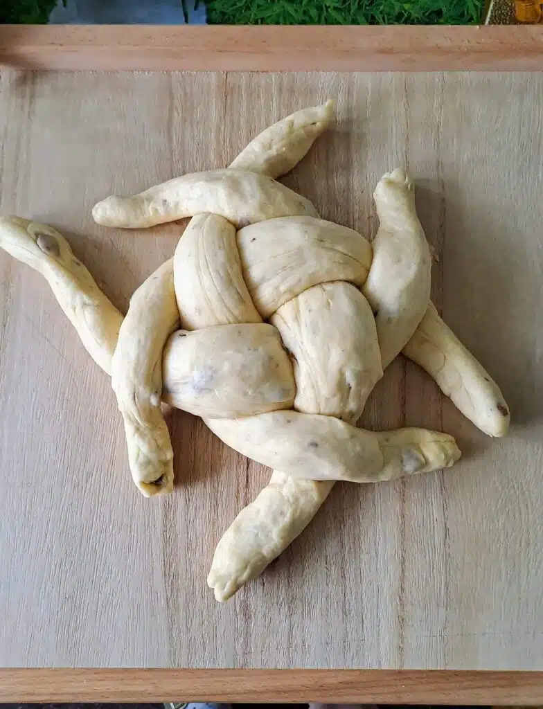 domácí velikonoční mazanec – krok za krokem