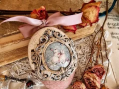 rozhovor: decoupage nebo jinak servítková technika. Šikovná paní kristina vyrábí krásná vintage velikonoční vajíčka