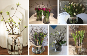 přineste si jaro domů: krásné květinové dekorace do skleněné vázy!