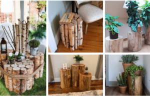 20+ jednoduchých nápadů, jak v domácnosti využít kus dřeva!