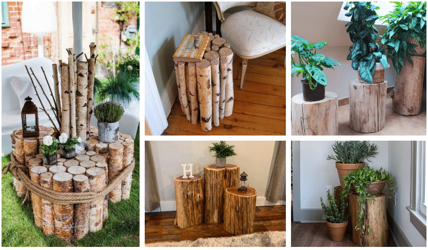 20+ jednoduchých nápadů, jak v domácnosti využít kus dřeva!