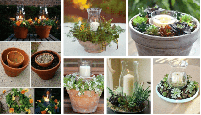 nechte svíčky a rostliny vytvořit dokonalou atmosféru: 20+ super inspirací!