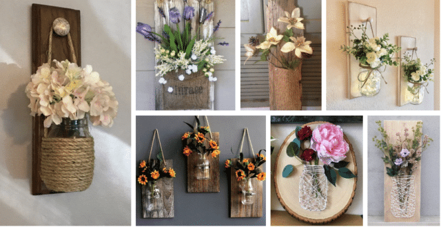 příroda v interiéru: jak spojit rostliny a dřevo pro unikátní nástěnnou dekoraci!