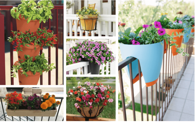 vytvořte si pohádkový ráj na balkoně či terase pomocí květinových dekorací!