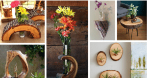 využijte kus dřeva tímto skvělým, dekorativním způsobem: 20+ prima inspirací!