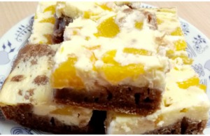Recept na tvarohovou buchtu s broskvemi recept na tvarohovou buchtu s broskvemi