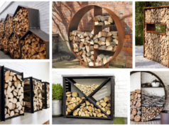 jak uskladnit palivové dřevo v moderním stylu: 20+ kreativních tipů