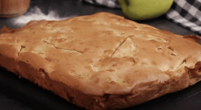 jablečný koláč jako z kouzelné kuchyně babičky: jednoduchý a chutný!