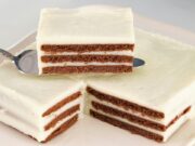Sušenkový dort s jemným a lahodným krémem